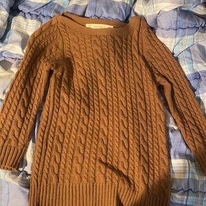 Zara, zaraknit, brown, medium, worn once
